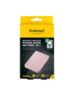 Intenso Batería Externa Magnética MW10000 10000 mAh – Compatible con MagSafe, Carga Inalámbrica 15W, USB-C PD 20W, Para iPhone 2