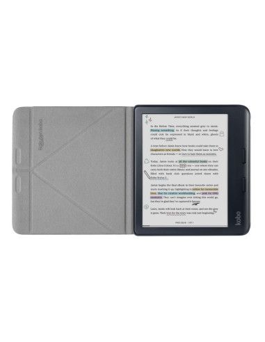 Rakuten Kobo SleepCover funda para libro electrónico 17,8 cm (7") Folio Negro