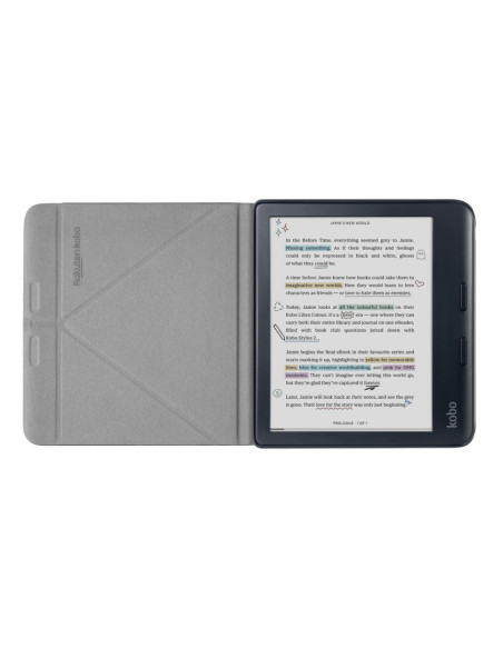 Rakuten Kobo SleepCover funda para libro electrónico 17,8 cm (7") Folio Negro