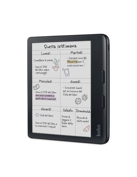 Kobo N428-KU-BK-K-BU lectore de e-book Pantalla táctil 32 GB Wifi Negro