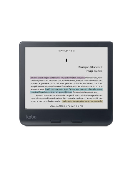 Kobo N428-KU-BK-K-BU lectore de e-book Pantalla táctil 32 GB Wifi Negro