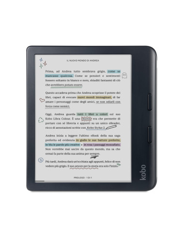 Rakuten Kobo Libra Colour lectore de e-book Pantalla táctil 32 GB Wifi Negro