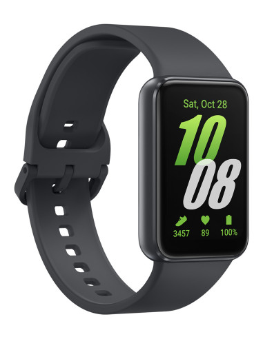 Samsung Galaxy Fit3 4,06 cm (1.6") AMOLED 40 mm Digital 256 x 402 Pixeles Pantalla táctil Gris
