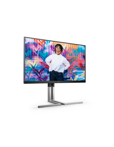 AOC Q27U3CV pantalla para PC 68,6 cm (27") 2560 x 1440 Pixeles Quad HD LCD Negro