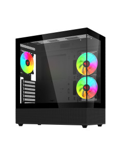 Savio SIGMA X1 carcasa de ordenador Midi Tower Negro