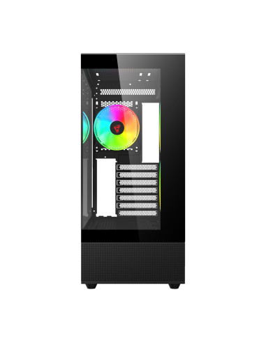Savio SIGMA X1 carcasa de ordenador Midi Tower Negro