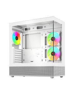 Savio SIGMA X1 WHITE carcasa de ordenador Cubo Blanco