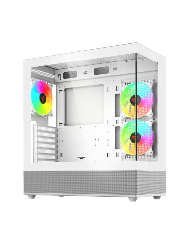 Savio SIGMA X1 WHITE carcasa de ordenador Cubo Blanco