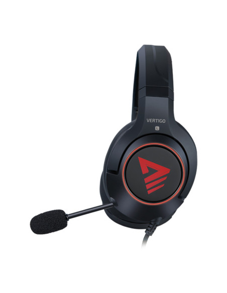 Savio SAVGH-VERTIGO auricular y casco Auriculares Alámbrico Juego Negro