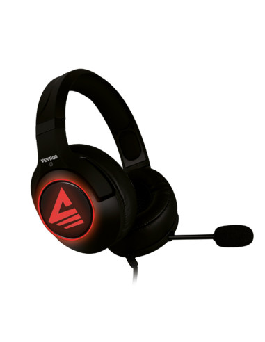 Savio SAVGH-VERTIGO auricular y casco Auriculares Alámbrico Juego Negro