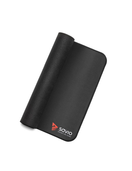 Savio Black Edition Turbo Dynamic L Alfombrilla de ratón para juegos Negro