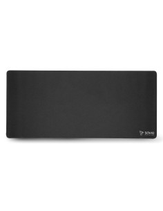 Savio Black Edition Precision Control L Alfombrilla de ratón para juegos Negro