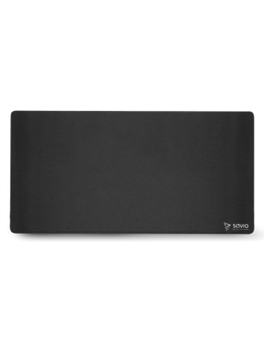 Savio Black Edition Precision Control XXL Alfombrilla de ratón para juegos Negro