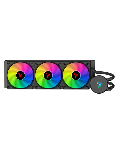 Savio VELOX 360 MM sistema de refrigeración para ordenador Procesador Sistema de refrigeración líquida todo en uno 36 cm Negro