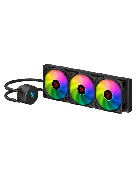 Savio VELOX 360 MM sistema de refrigeración para ordenador Procesador Sistema de refrigeración líquida todo en uno 36 cm Negro