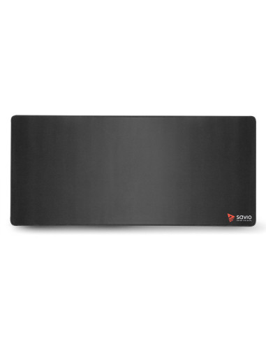 Savio Black Edition Turbo Dynamic XL 90x40 Gaming mouse pad Alfombrilla de ratón para juegos Negro