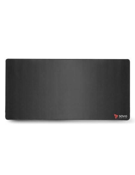 Savio Black Edition Turbo Dynamic XXL 100x50 Gaming mouse pad Alfombrilla de ratón para juegos Negro