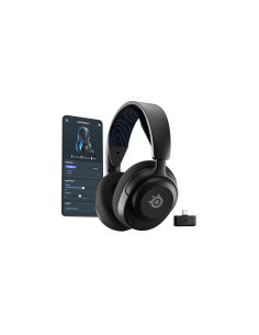 Steelseries Arctis Nova 5P Wireless Auriculares Inalámbrico Diadema Juego USB Tipo C Bluetooth Negro