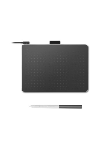 Wacom Intuos One Small tableta digitalizadora Gris, Blanco 152 x 95 mm USB Bluetooth