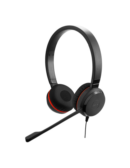 Jabra Evolve 20 SE Auriculares Alámbrico Diadema Oficina Centro de llamadas USB Type-C   USB Type-A Negro