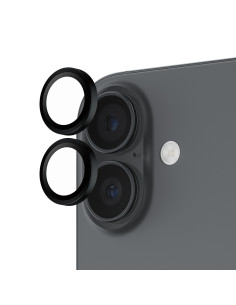 PanzerGlass ® Hoops® Camera Lens Protector Black iPhone 17 | iPhone 16 | 16 Plus Protector de pantalla Apple 1 pieza(s)