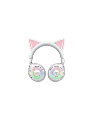 Razer Kraken Kitty V3 Pro - White Auriculares Inalámbrico y alámbrico Diadema Juego USB tipo A Bluetooth Blanco