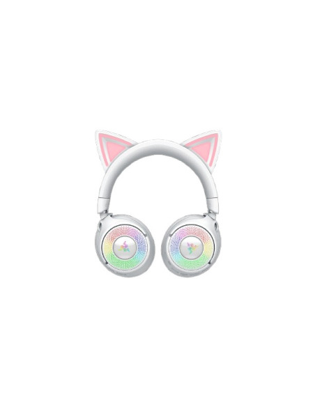 Razer Kraken Kitty V3 Pro - White Auriculares Inalámbrico y alámbrico Diadema Juego USB tipo A Bluetooth Blanco