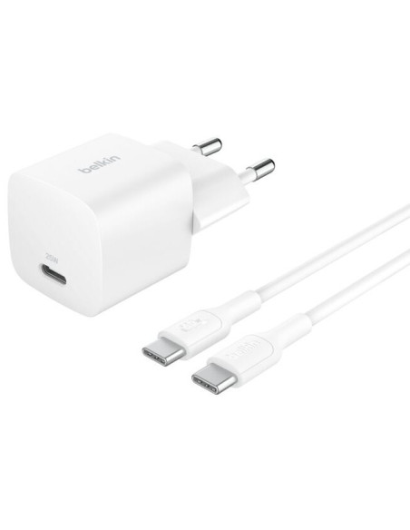 Belkin BoostCharge Consola de juegos portátil, Smartphone, Tableta Blanco Corriente alterna Carga rápida Interior