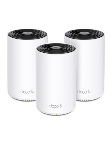 TP-Link Deco XE75 Tribanda (2.4 GHz   5 GHz   6 GHz) Wi-Fi 6E (802.11ax) Blanco 3 Interno