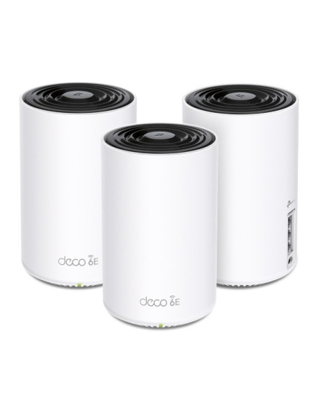 TP-Link Deco XE75 Tribanda (2.4 GHz   5 GHz   6 GHz) Wi-Fi 6E (802.11ax) Blanco 3 Interno