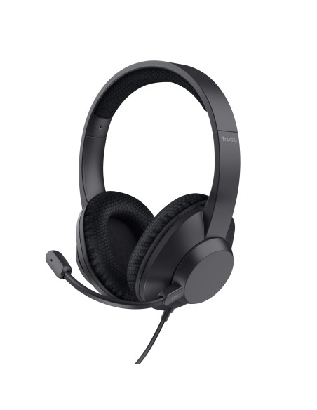 Trust Ayda Max Auriculares Alámbrico Diadema Llamadas Música USB Type-C   USB Type-A Negro