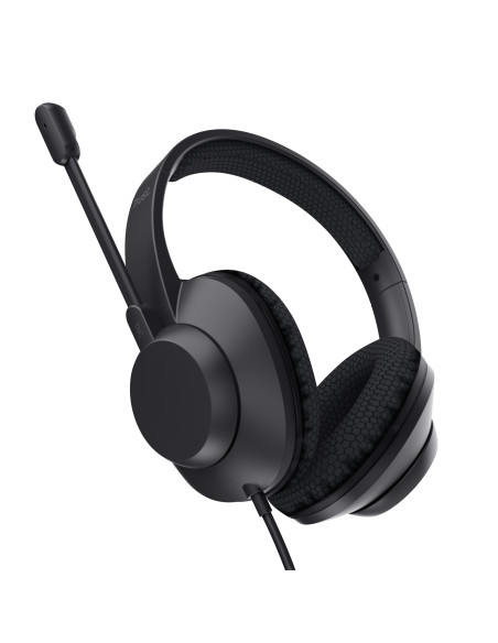 Trust Ayda Max Auriculares Alámbrico Diadema Llamadas Música USB Type-C   USB Type-A Negro