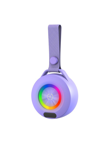 Celly LIGHTBEATVL altavoz portátil o de fiesta Altavoz monofónico portátil Violeta 5 W