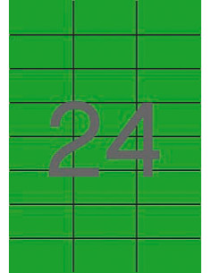 APLI 01594 etiqueta de impresora Verde