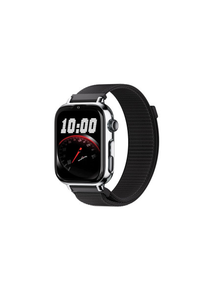 SaveFamily SaveWatch Plus 2 4,7 cm (1.85") AMOLED Digital 410 x 502 Pixeles Pantalla táctil 4G Plata Wifi GPS (satélite)