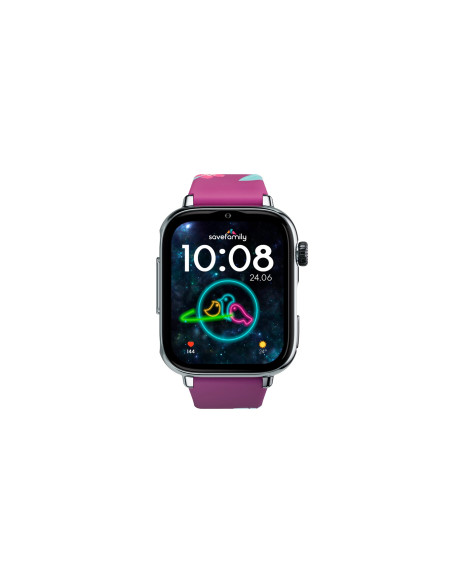 SaveFamily SaveWatch Plus 2 4,7 cm (1.85") AMOLED Digital 410 x 502 Pixeles Pantalla táctil 4G Plata Wifi GPS (satélite)