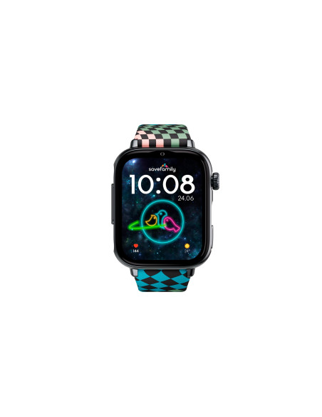 SaveFamily SaveWatch Plus 2 4,7 cm (1.85") AMOLED Digital 410 x 502 Pixeles Pantalla táctil 4G Negro Wifi GPS (satélite)