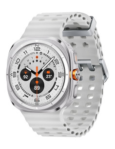 Samsung Galaxy Watch Ultra 3,81 cm (1.5") AMOLED 47 mm Digital 480 x 480 Pixeles Pantalla táctil 4G Titanio, Blanco Wifi GPS