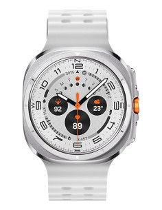 Samsung Galaxy Watch Ultra 3,81 cm (1.5") AMOLED 47 mm Digital 480 x 480 Pixeles Pantalla táctil 4G Titanio, Blanco Wifi GPS 2