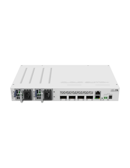 Mikrotik CRS504-4XQ-IN switch Gestionado Fast Ethernet (10 100) Energía sobre Ethernet (PoE) Blanco