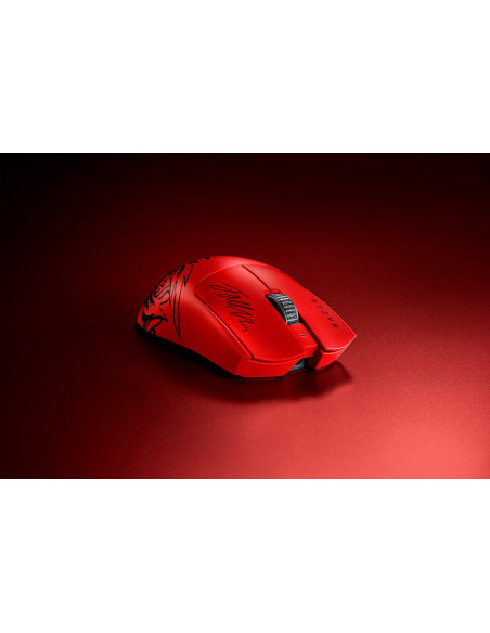 Razer Viper V3 Pro Faker Edition ratón Juego mano derecha RF Wireless + USB Type-C Óptico 35000 DPI