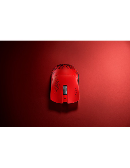 Razer Viper V3 Pro Faker Edition ratón Juego mano derecha RF Wireless + USB Type-C Óptico 35000 DPI