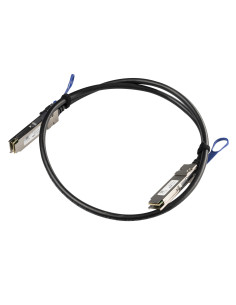 Mikrotik XQ+DA0001 Cable de fibra óptica e InfiniBand 1 m QSFP+ to QSFP+   QSFP28 to QSFP28 Negro