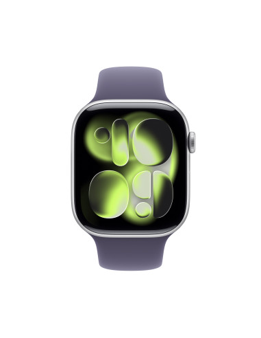 Apple Watch Series 11 OLED 46 mm Digital 416 x 496 Pixeles Pantalla táctil Plata Wifi GPS (satélite)