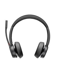 HP Poly Auriculares Poly Voyager 4320 USB-C + adaptador BT700 + soporte de carga