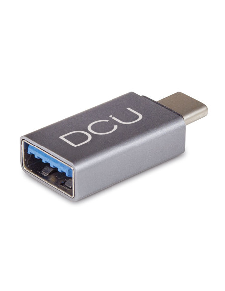 DCU Advance Tecnologic 30402030 cambiador de género para cable USB A USB C Gris