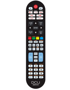 DCU Advance Tecnologic 30901010 mando a distancia IR inalámbrico TV Botones