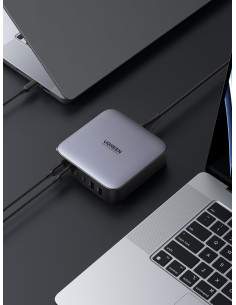 Ugreen Nexode Universal Negro, Gris Corriente alterna Carga rápida Interior 2