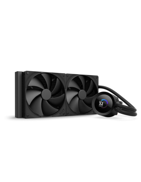 NZXT Kraken Plus 280 Procesador Sistema de refrigeración líquida todo en uno 14 cm Negro