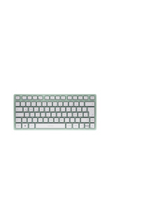 CHERRY KW 7100 MINI BT teclado Universal Bluetooth QWERTZ Alemán Color menta